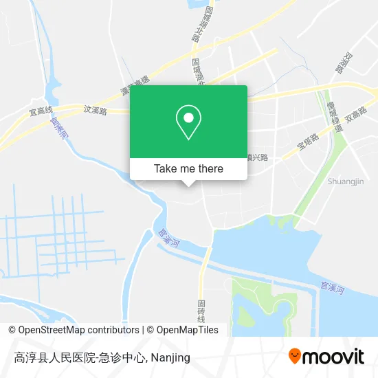 高淳县人民医院-急诊中心 map