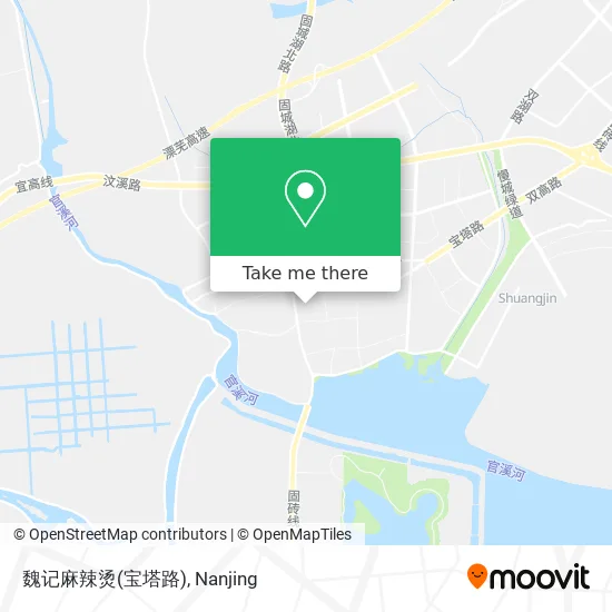 魏记麻辣烫(宝塔路) map