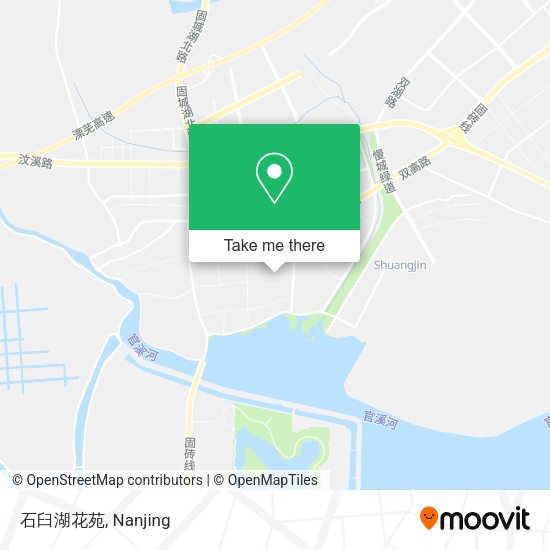 石臼湖花苑 map