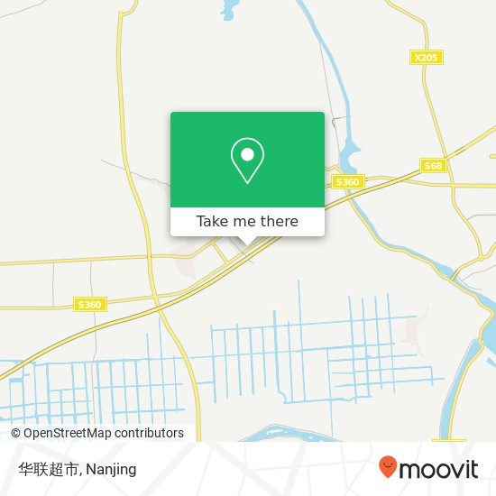 华联超市 map