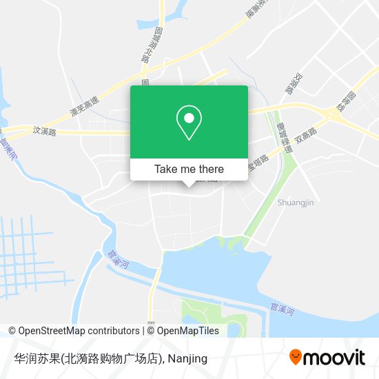 华润苏果(北漪路购物广场店) map
