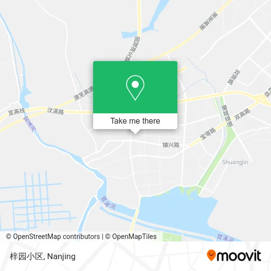 梓园小区 map