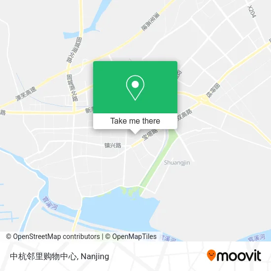 中杭邻里购物中心 map