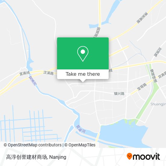 高淳创誉建材商场 map