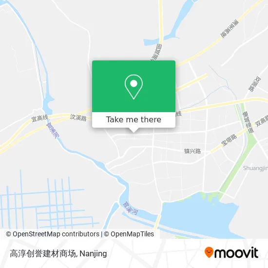 高淳创誉建材商场 map