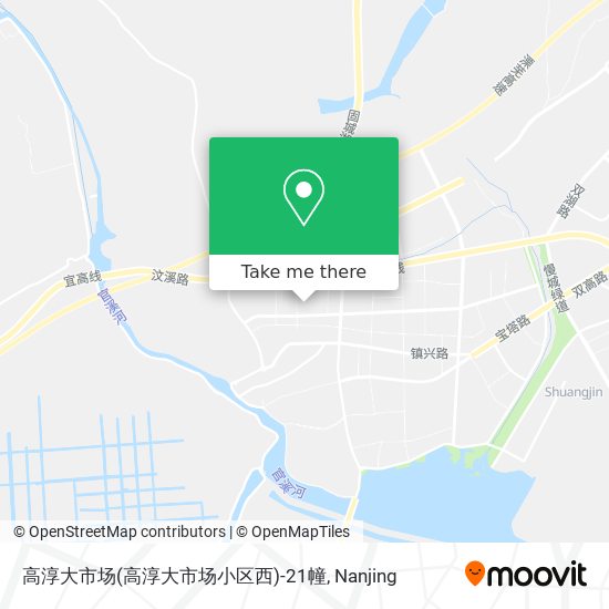 高淳大市场(高淳大市场小区西)-21幢 map
