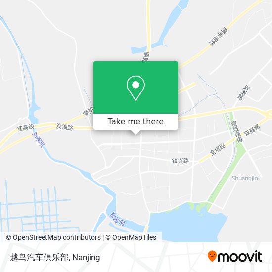 越鸟汽车俱乐部 map