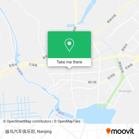 越鸟汽车俱乐部 map