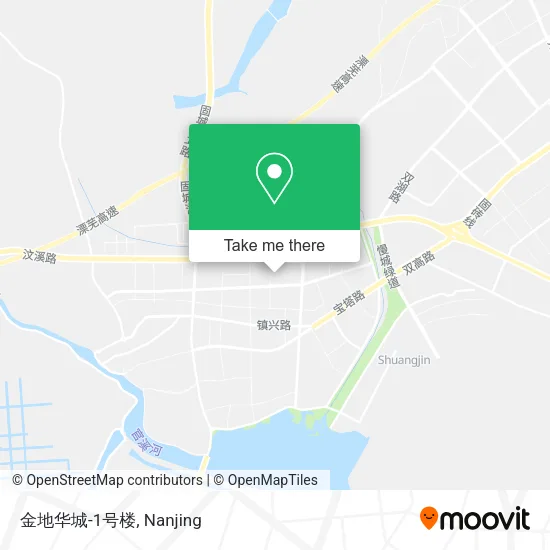 金地华城-1号楼 map