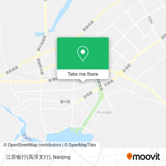江苏银行(高淳支行) map