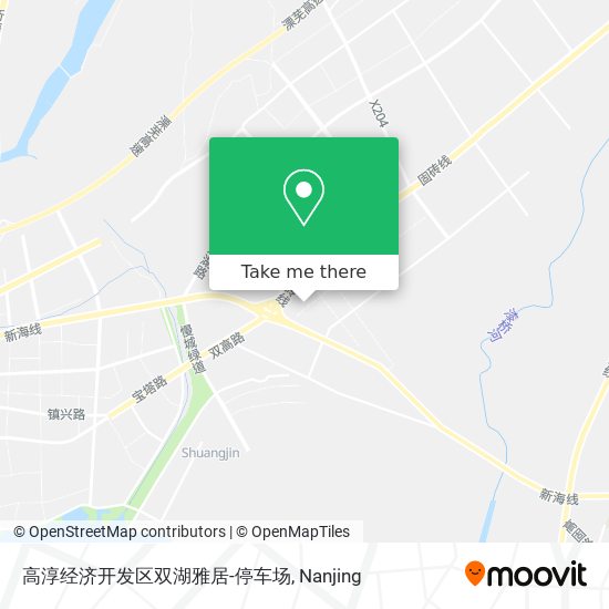 高淳经济开发区双湖雅居-停车场 map