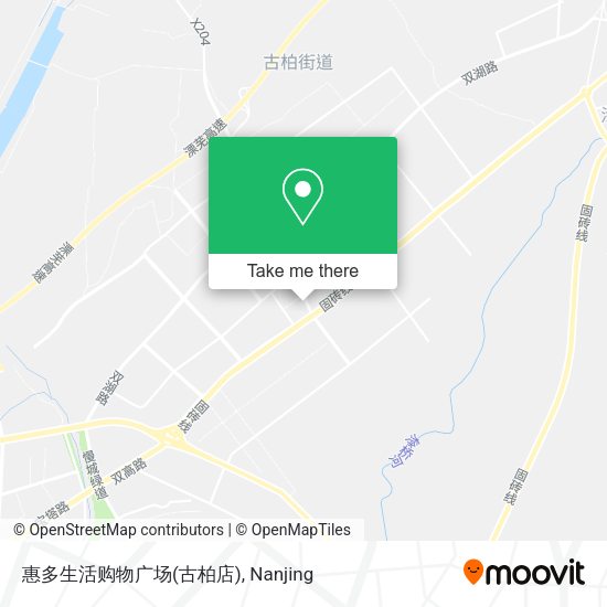 惠多生活购物广场(古柏店) map