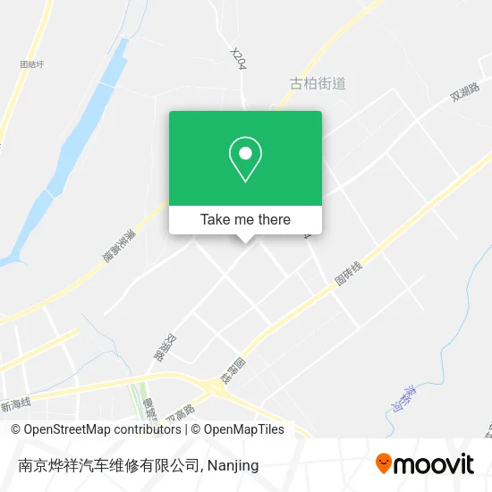 南京烨祥汽车维修有限公司 map