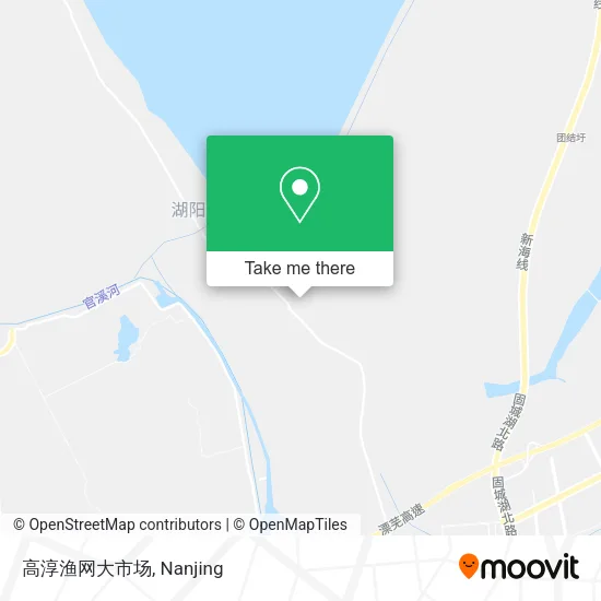 高淳渔网大市场 map