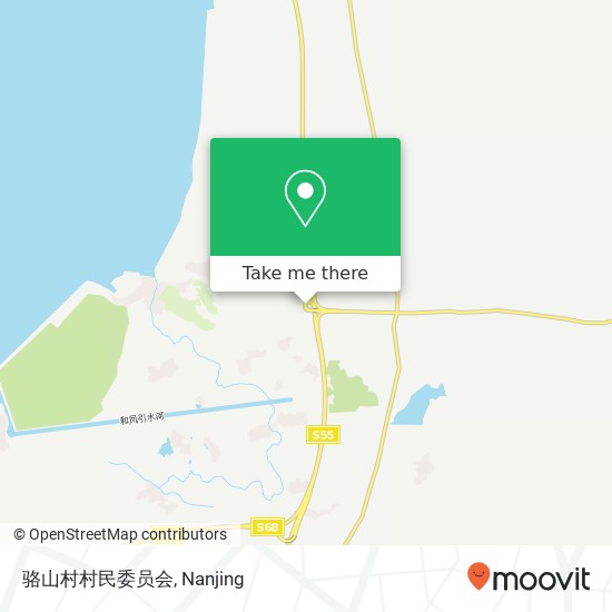 骆山村村民委员会 map