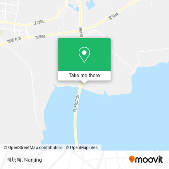 周塔桥 map