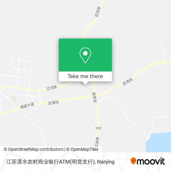 江苏溧水农村商业银行ATM(明觉支行) map
