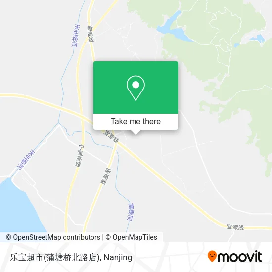 乐宝超市(蒲塘桥北路店) map