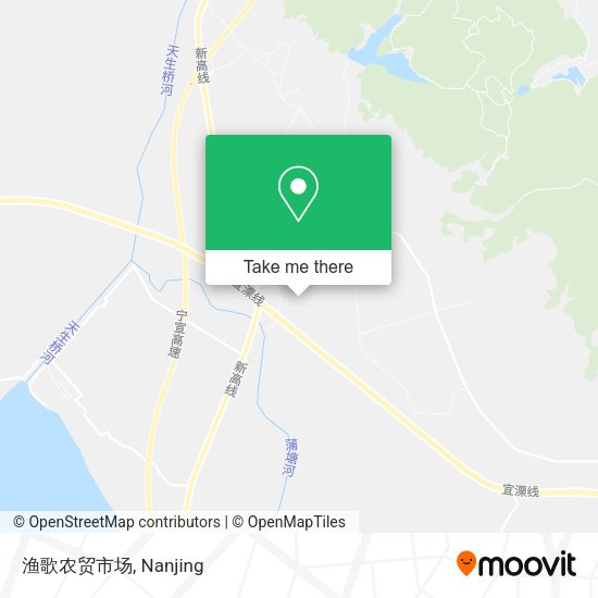 渔歌农贸市场 map