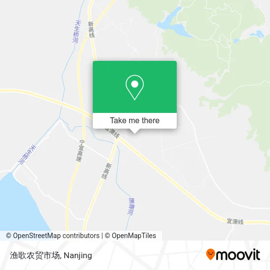 渔歌农贸市场 map