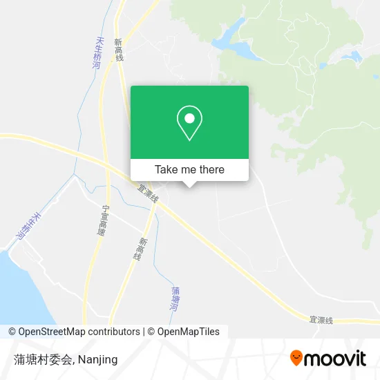 蒲塘村委会 map