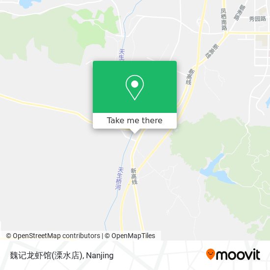 魏记龙虾馆(溧水店) map