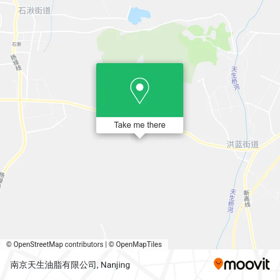 南京天生油脂有限公司 map