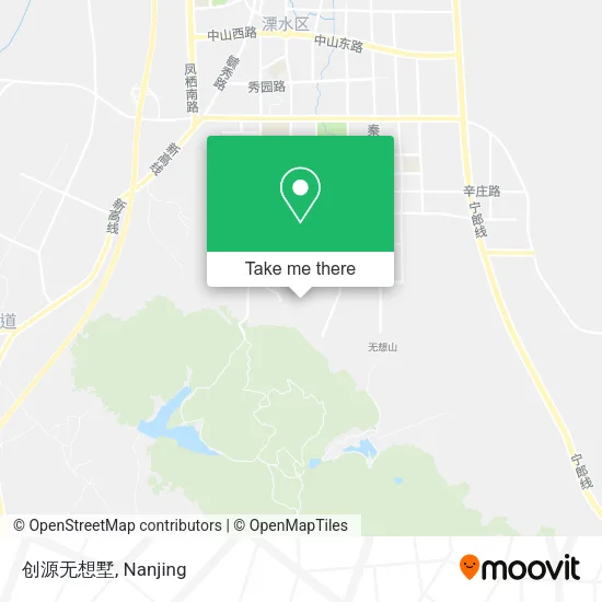 创源无想墅 map