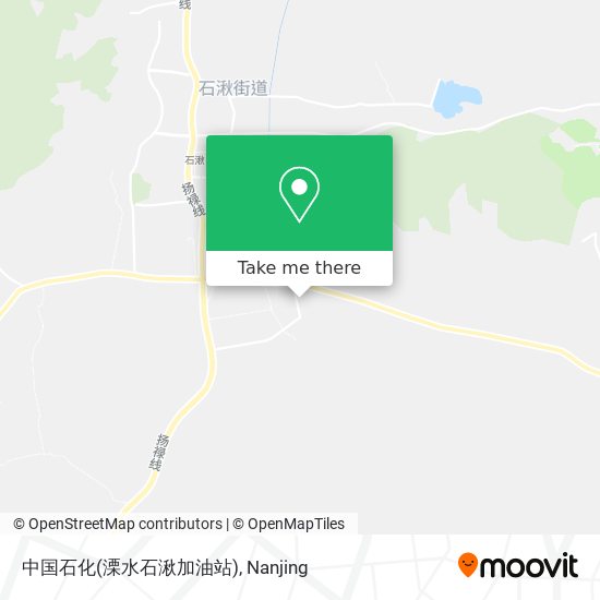 中国石化(溧水石湫加油站) map
