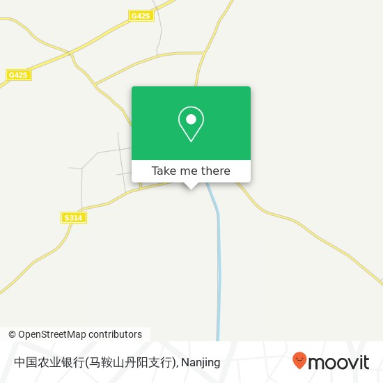 中国农业银行(马鞍山丹阳支行) map