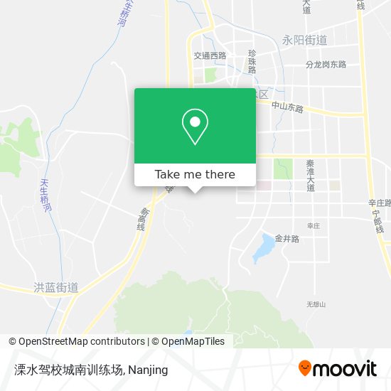 溧水驾校城南训练场 map