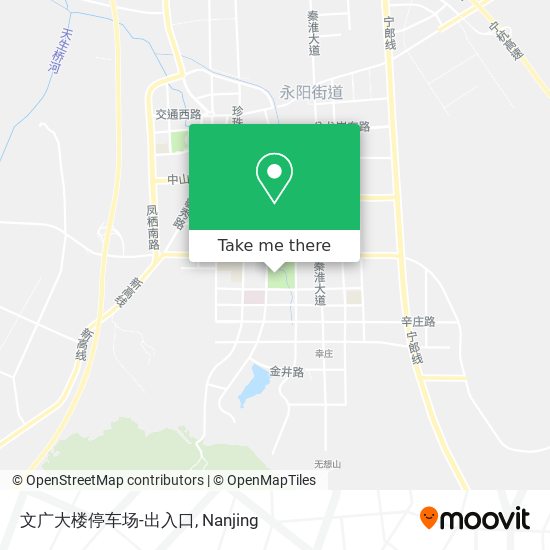 文广大楼停车场-出入口 map