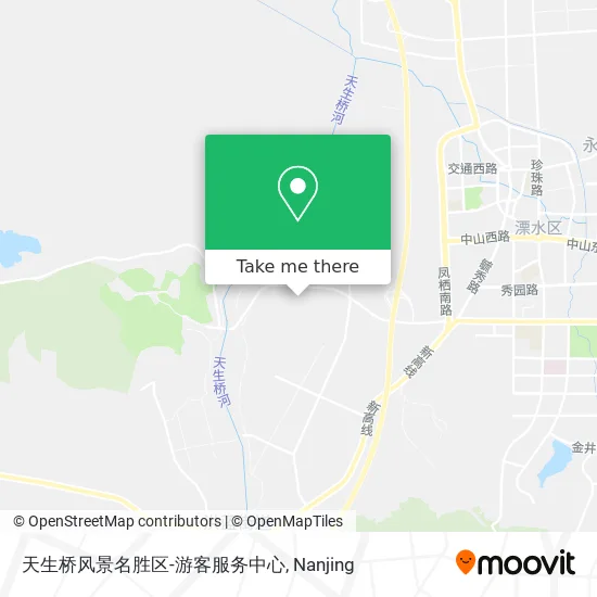天生桥风景名胜区-游客服务中心 map