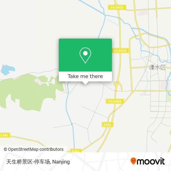 天生桥景区-停车场 map