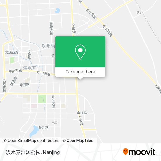 溧水秦淮源公园 map