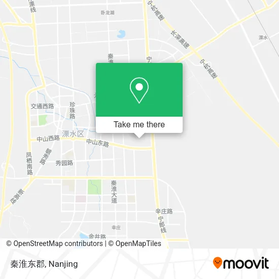 秦淮东郡 map