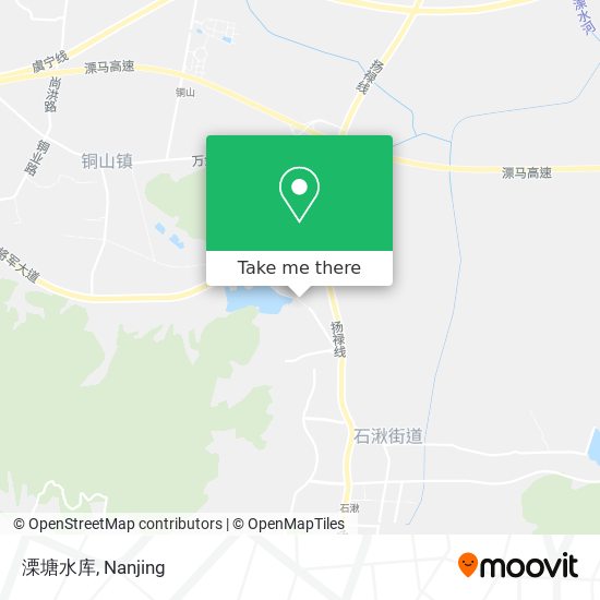 溧塘水库 map