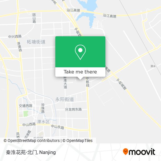 秦淮花苑-北门 map