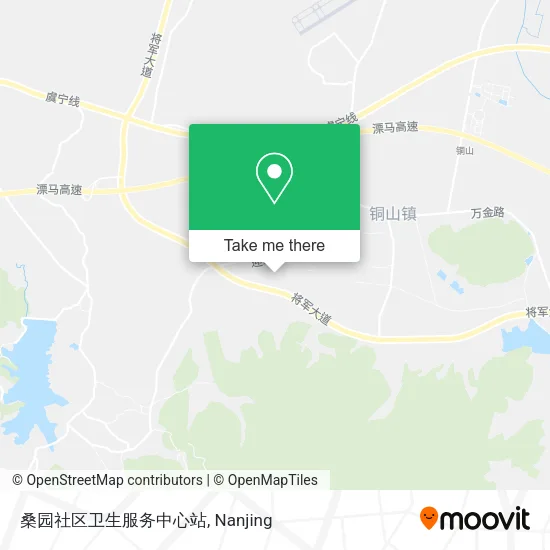 桑园社区卫生服务中心站 map