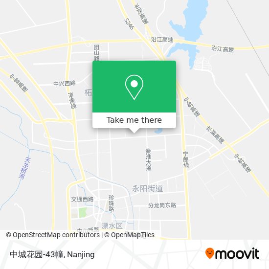 中城花园-43幢 map
