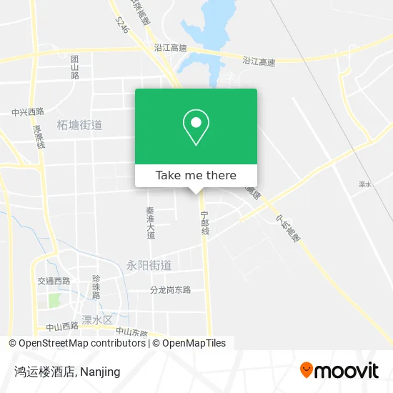 鸿运楼酒店 map