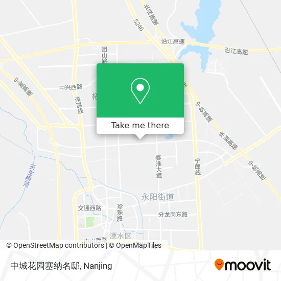 中城花园塞纳名邸 map