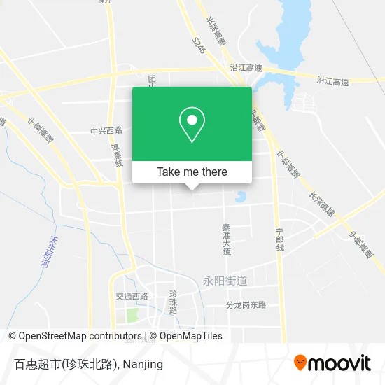 百惠超市(珍珠北路) map
