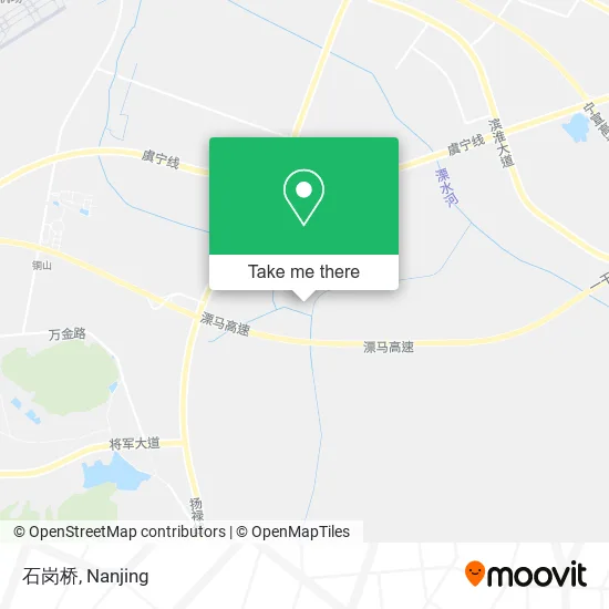 石岗桥 map