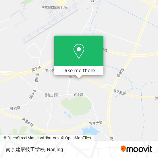 南京建康技工学校 map