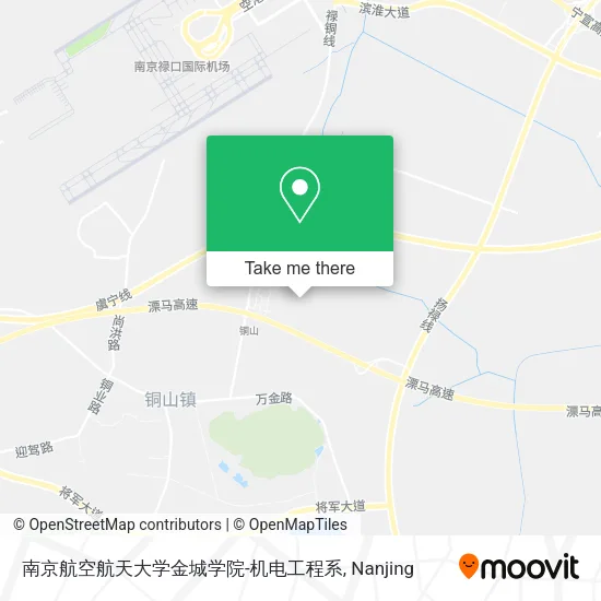 南京航空航天大学金城学院-机电工程系 map