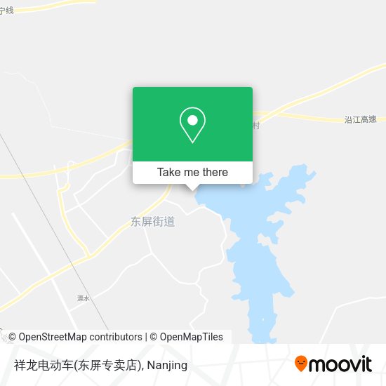 祥龙电动车(东屏专卖店) map