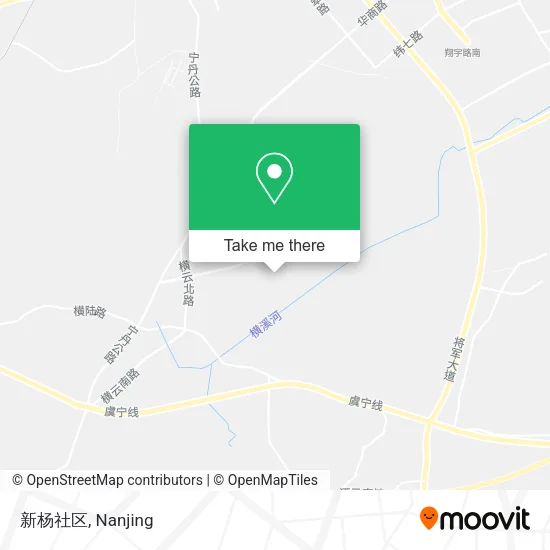 新杨社区 map
