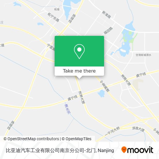 比亚迪汽车工业有限公司南京分公司-北门 map