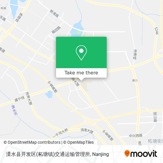 溧水县开发区(柘塘镇)交通运输管理所 map